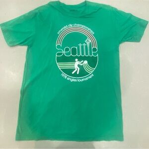 Green Seattle 1978 Singles Emerald City Championships T-Shirt Men’s Large